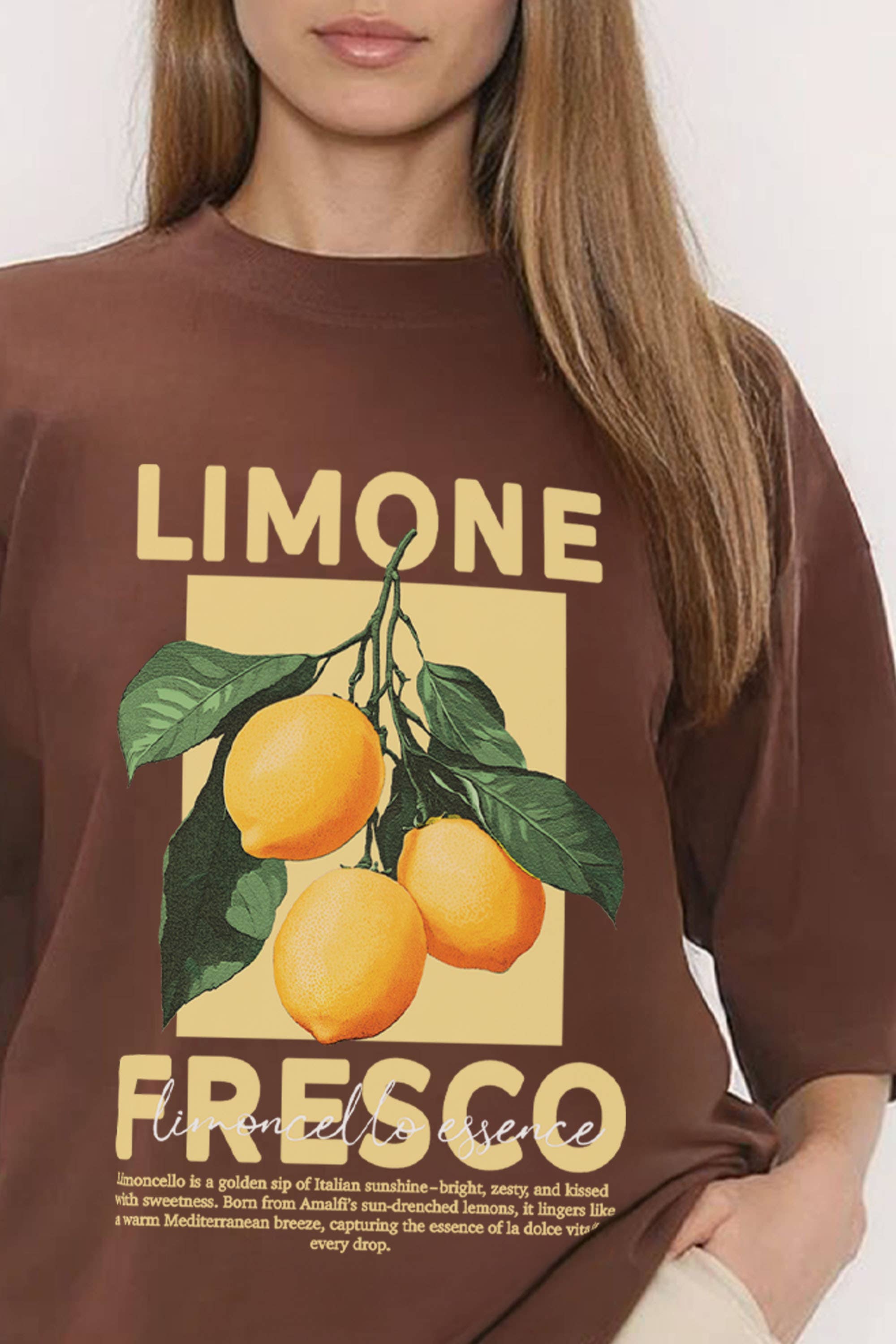 Oversized T-Shirt, Limone Fresco