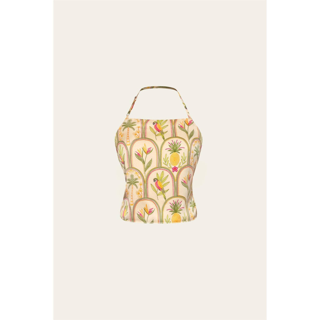 Hear That Tie Back Crop Top