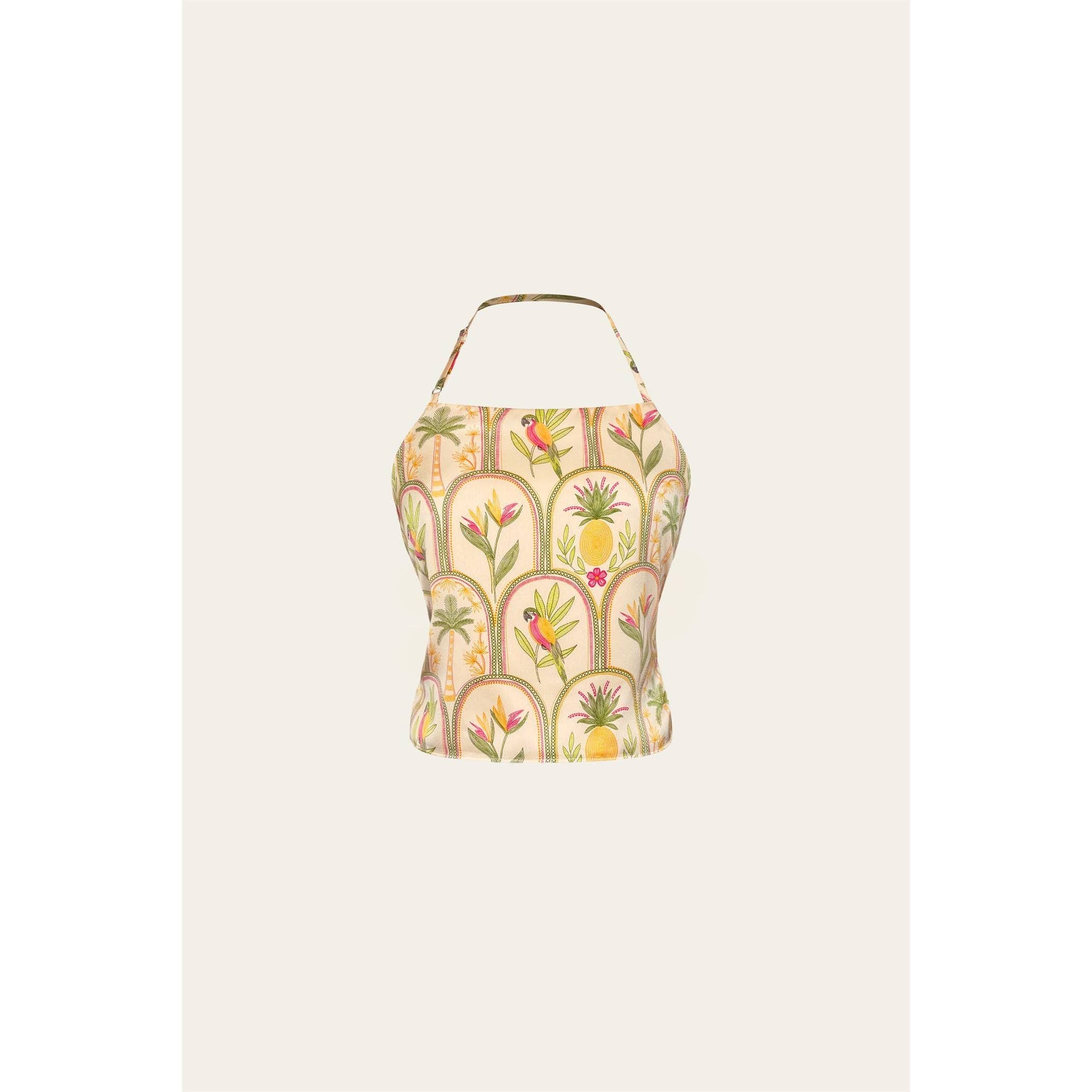 Hear That Tie Back Crop Top