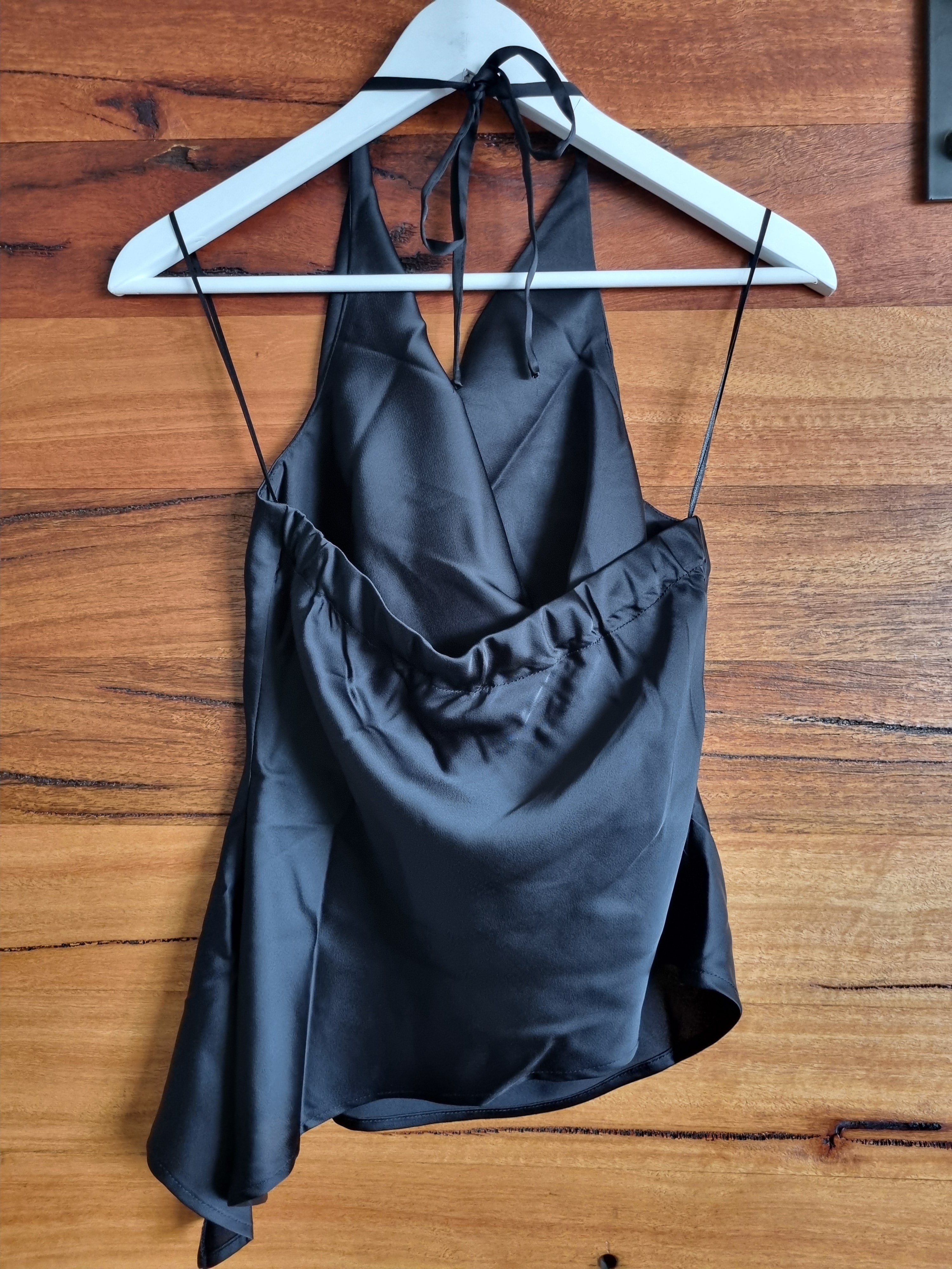 Satin Halter Top