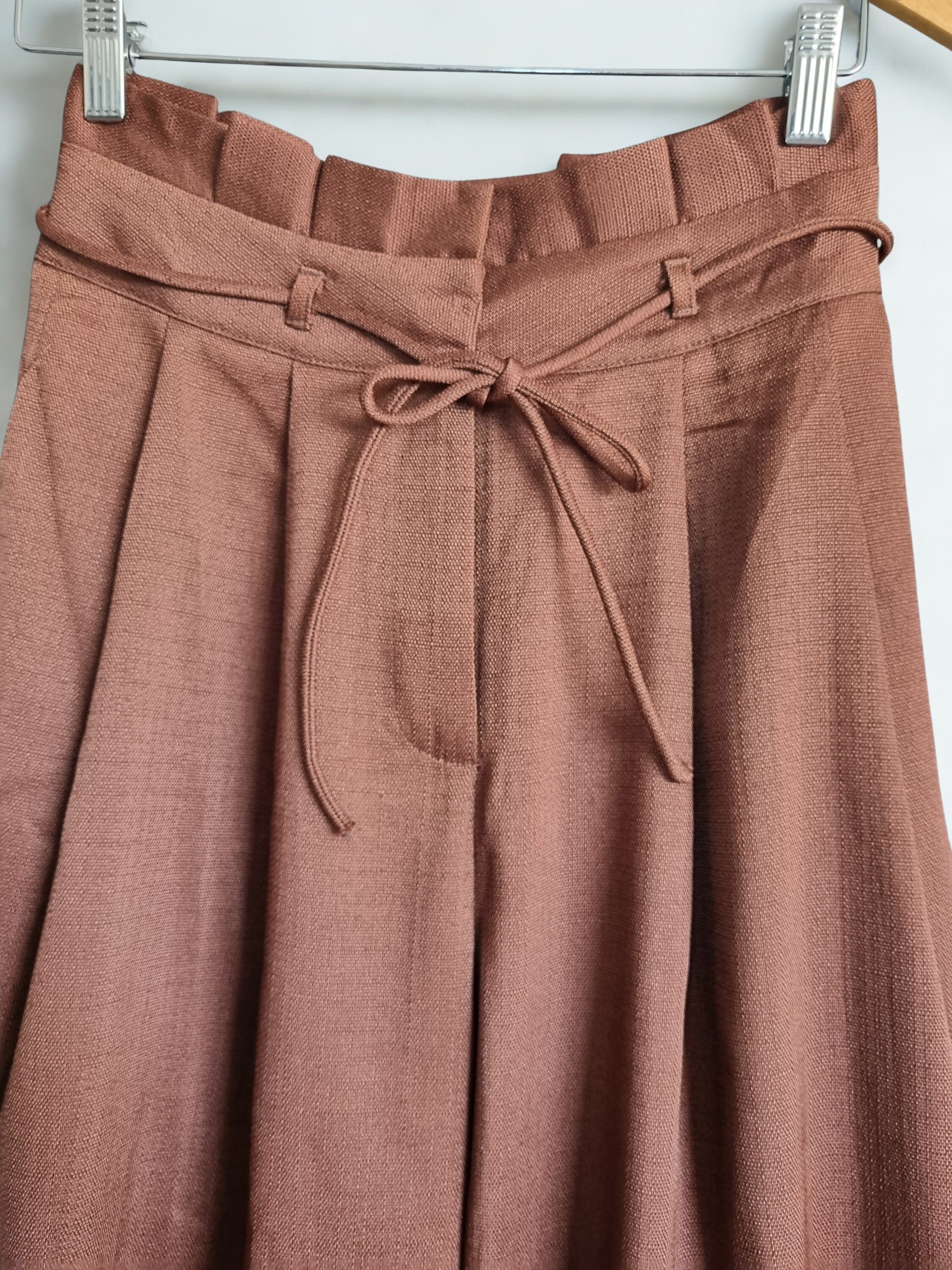 Linen Wide Leg Pant
